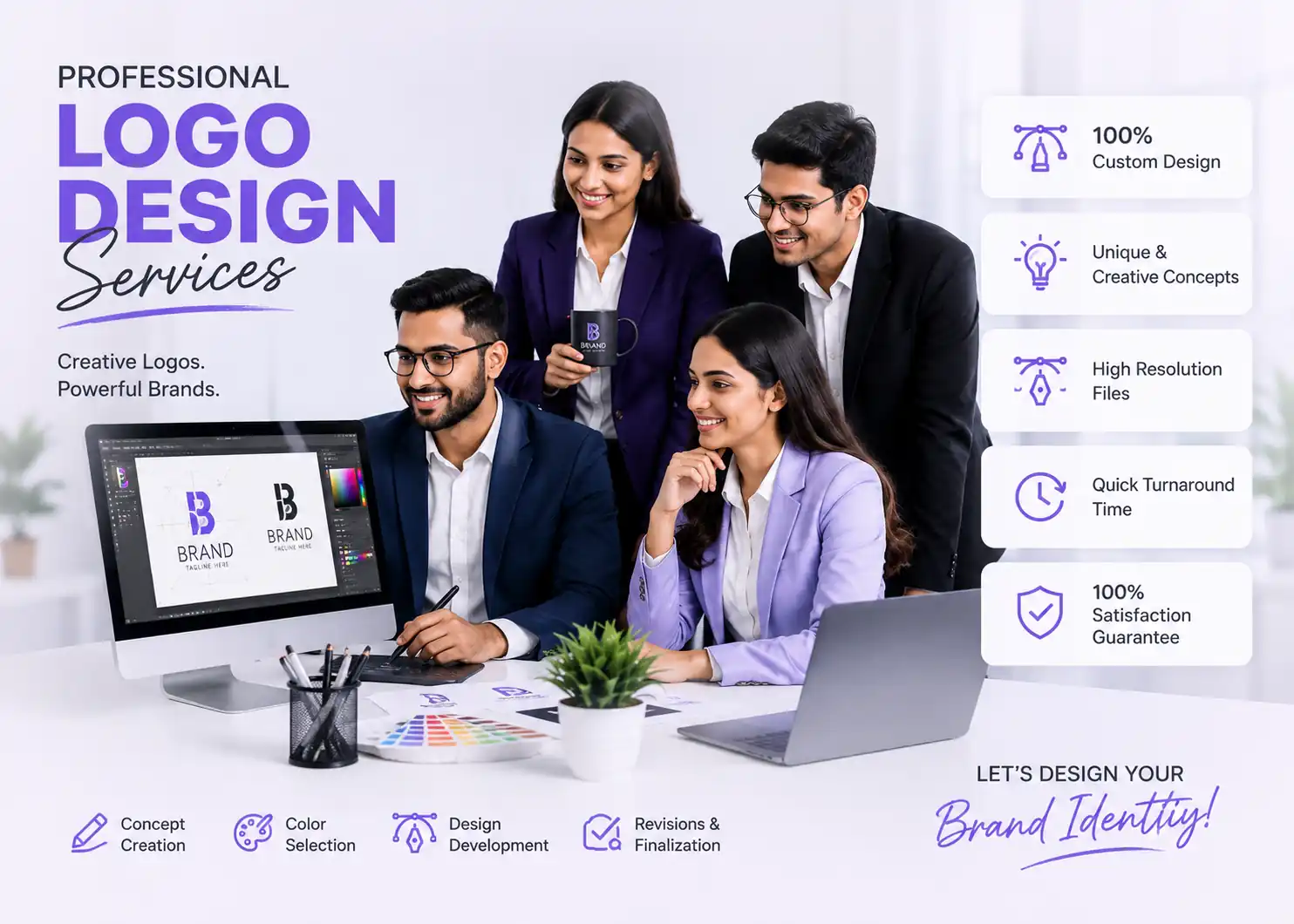 Best Logo Design Company in Bhubaneswar | Professional Logo Designer | Custom Logo Design Services - CS Web Solution