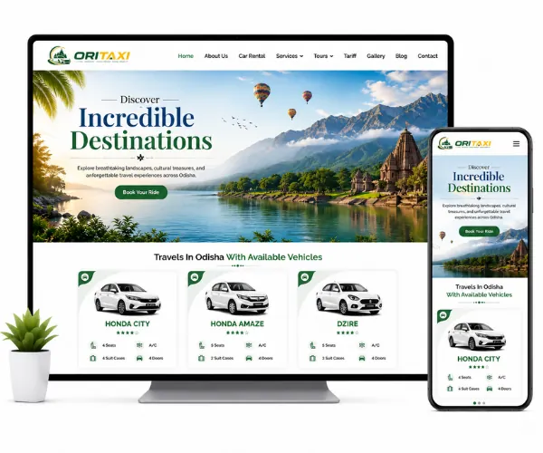 Custom Business Website Design Odisha