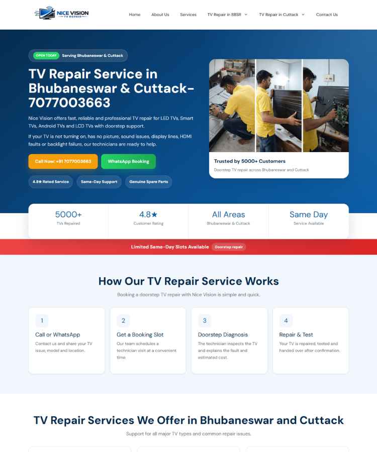 Nice Vision TV Repair
