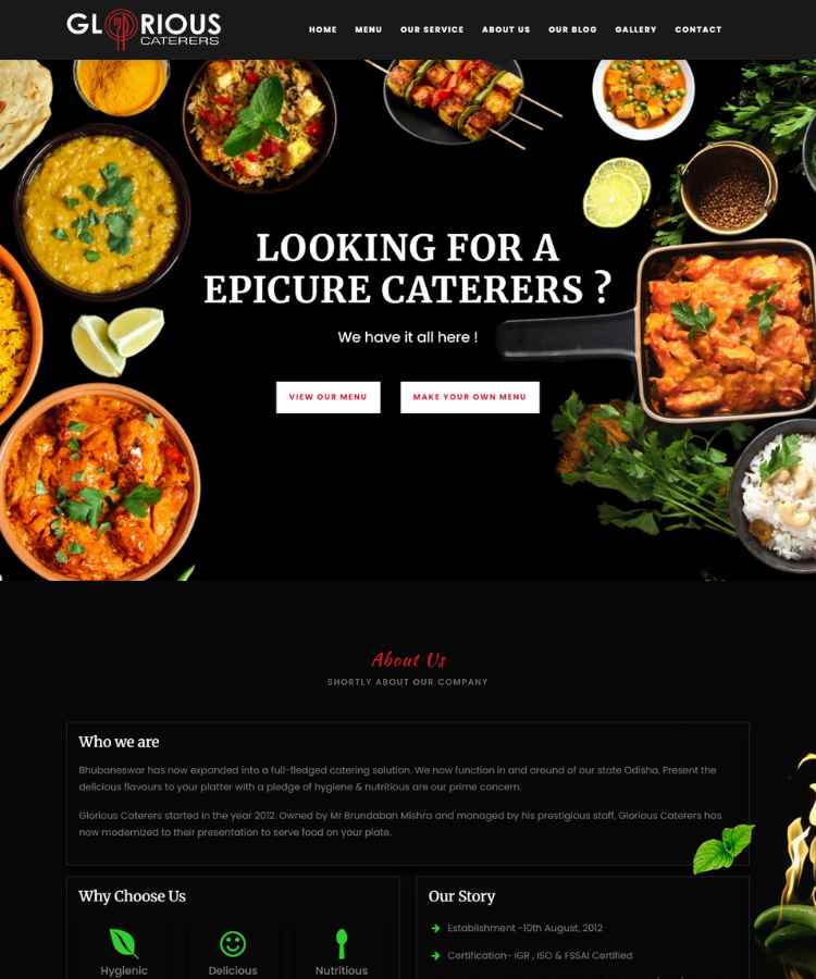 Glorious Caterers