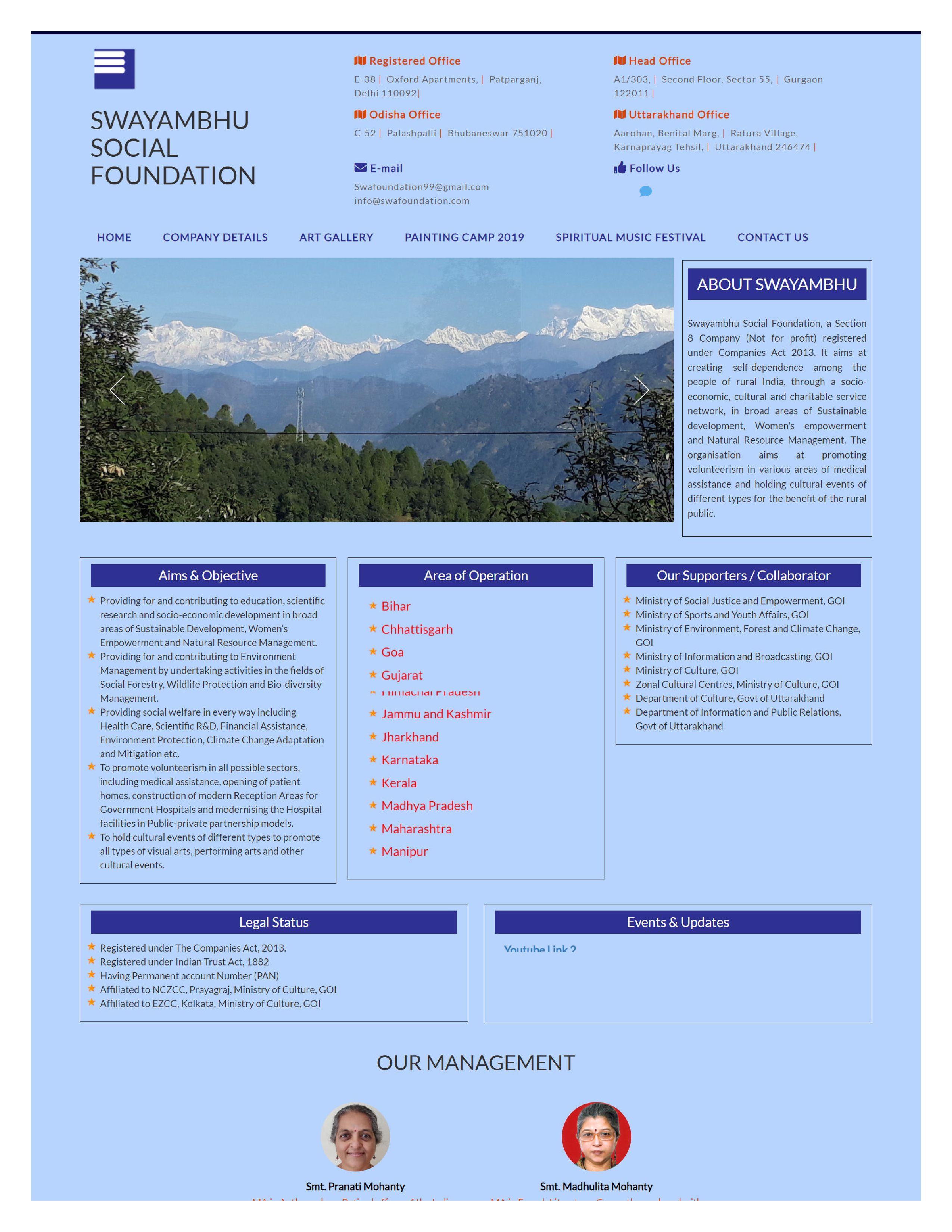 NGO Website